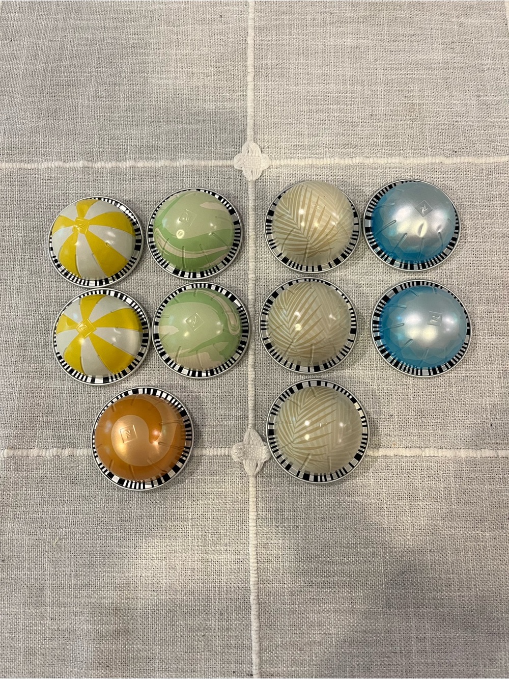 10 Nespresso Vertuo pods